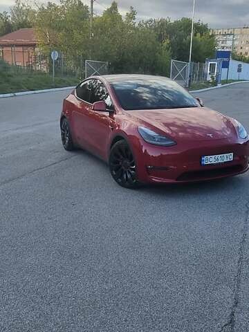 Красный Тесла Model Y, объемом двигателя 0 л и пробегом 107 тыс. км за 26000 $, фото 4 на Automoto.ua