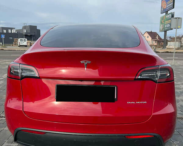 Тесла Model Y 2022 у Луцьку на Automoto.ua Червоний Тесла Model Y, об'ємом двигуна 0 л та пробігом 104 тис. км за 23999 $, фото 9 на Automoto.ua