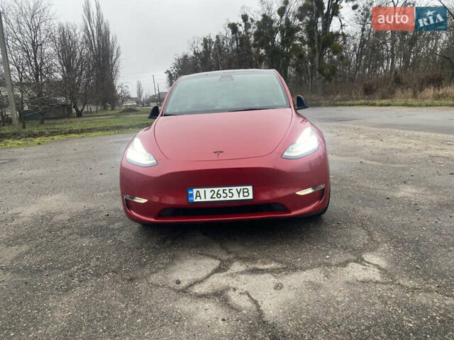 Красный Тесла Model Y, объемом двигателя 0 л и пробегом 70 тыс. км за 27300 $, фото 20 на Automoto.ua