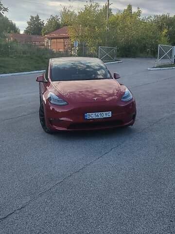 Красный Тесла Model Y, объемом двигателя 0 л и пробегом 107 тыс. км за 26000 $, фото 3 на Automoto.ua