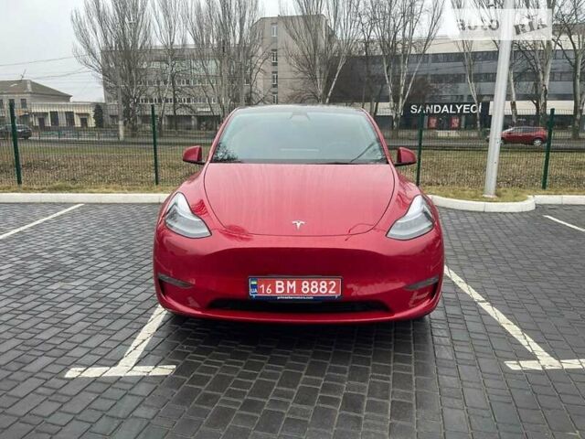 Червоний Тесла Model Y, об'ємом двигуна 0 л та пробігом 9 тис. км за 45700 $, фото 32 на Automoto.ua