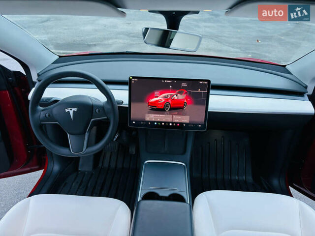Красный Тесла Model Y, объемом двигателя 0 л и пробегом 78 тыс. км за 24000 $, фото 39 на Automoto.ua