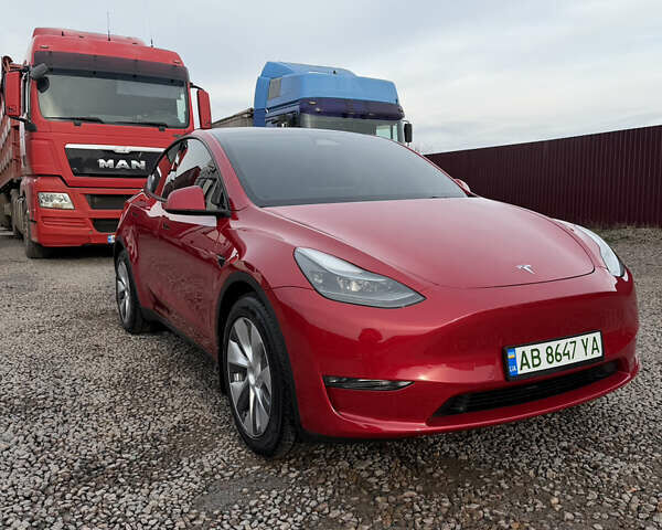 Червоний Тесла Model Y, об'ємом двигуна 0 л та пробігом 43 тис. км за 29500 $, фото 2 на Automoto.ua