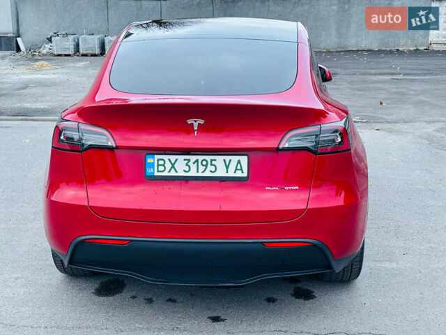Красный Тесла Model Y, объемом двигателя 0 л и пробегом 78 тыс. км за 24000 $, фото 46 на Automoto.ua