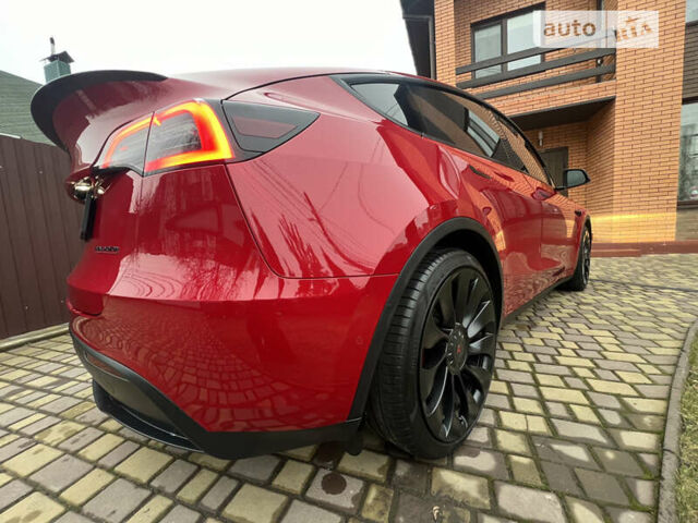 Червоний Тесла Model Y, об'ємом двигуна 0 л та пробігом 17 тис. км за 41500 $, фото 56 на Automoto.ua