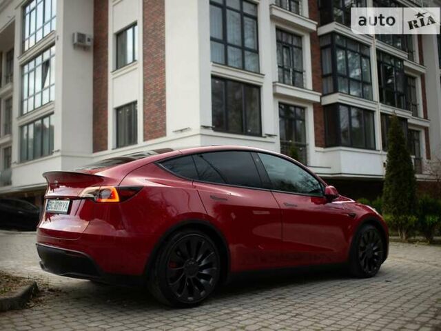 Червоний Тесла Model Y, об'ємом двигуна 0 л та пробігом 9 тис. км за 42900 $, фото 10 на Automoto.ua