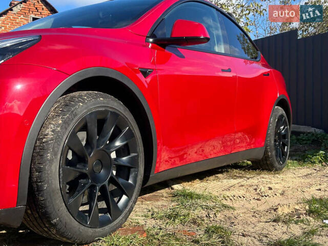 Красный Тесла Model Y, объемом двигателя 0 л и пробегом 44 тыс. км за 24400 $, фото 30 на Automoto.ua