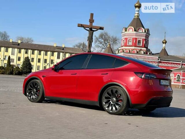 Червоний Тесла Model Y, об'ємом двигуна 0 л та пробігом 9 тис. км за 43000 $, фото 18 на Automoto.ua