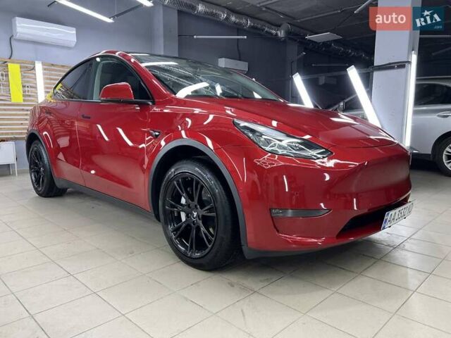 Красный Тесла Model Y, объемом двигателя 0 л и пробегом 37 тыс. км за 31999 $, фото 6 на Automoto.ua