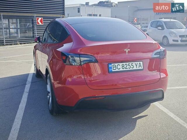 Красный Тесла Model Y, объемом двигателя 0 л и пробегом 54 тыс. км за 27800 $, фото 9 на Automoto.ua
