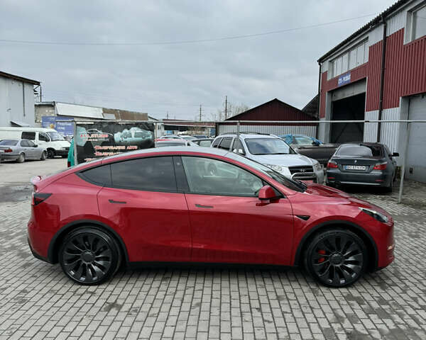 Красный Тесла Model Y, объемом двигателя 0 л и пробегом 50 тыс. км за 34999 $, фото 9 на Automoto.ua