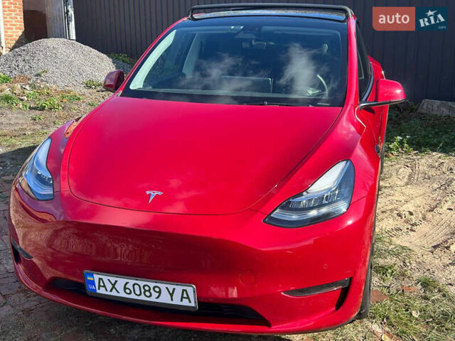 Красный Тесла Model Y, объемом двигателя 0 л и пробегом 44 тыс. км за 24400 $, фото 29 на Automoto.ua