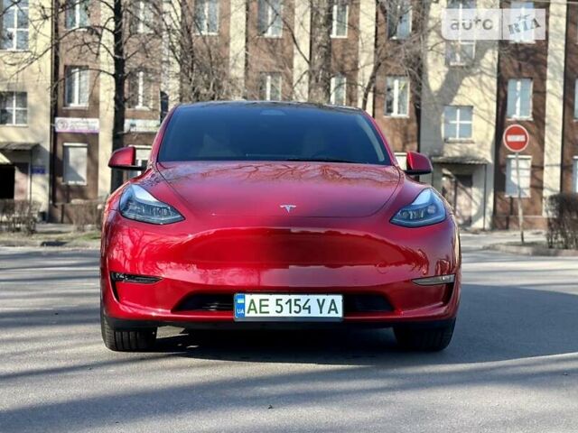 Красный Тесла Model Y, объемом двигателя 0 л и пробегом 9 тыс. км за 43000 $, фото 2 на Automoto.ua