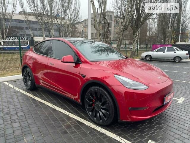 Червоний Тесла Model Y, об'ємом двигуна 0 л та пробігом 9 тис. км за 45700 $, фото 33 на Automoto.ua