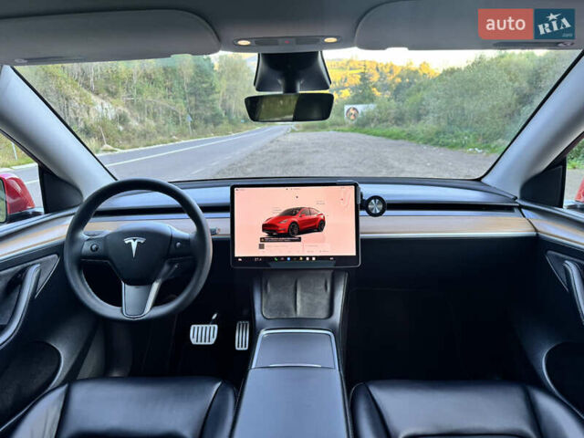 Тесла Model Y 2022 в Львове на Automoto.ua Красный Тесла Model Y, объемом двигателя 0 л и пробегом 45 тыс. км за 30999 $, фото 48 на Automoto.ua