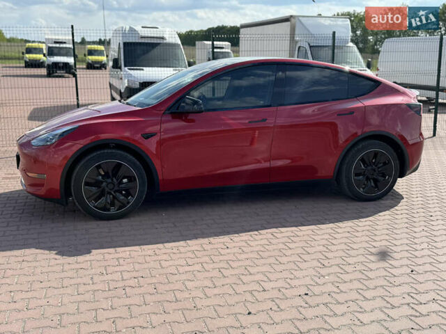 Красный Тесла Model Y, объемом двигателя 0 л и пробегом 71 тыс. км за 23500 $, фото 5 на Automoto.ua