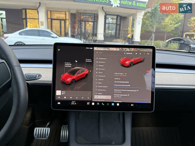 Красный Тесла Model Y, объемом двигателя 0 л и пробегом 41 тыс. км за 25400 $, фото 15 на Automoto.ua