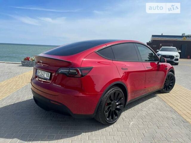 Червоний Тесла Model Y, об'ємом двигуна 0 л та пробігом 9 тис. км за 45700 $, фото 20 на Automoto.ua