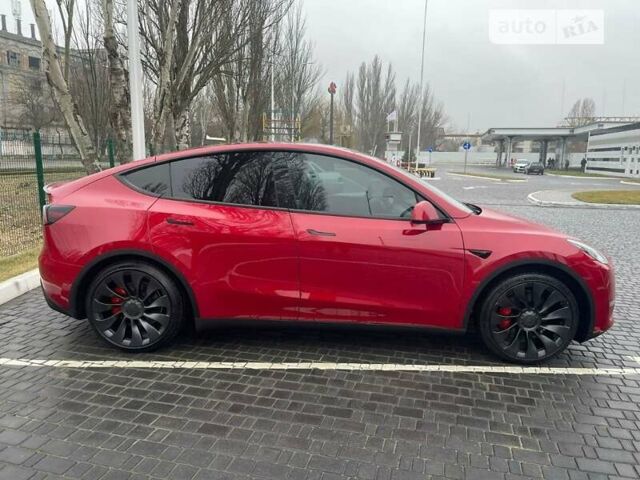 Червоний Тесла Model Y, об'ємом двигуна 0 л та пробігом 9 тис. км за 45700 $, фото 34 на Automoto.ua