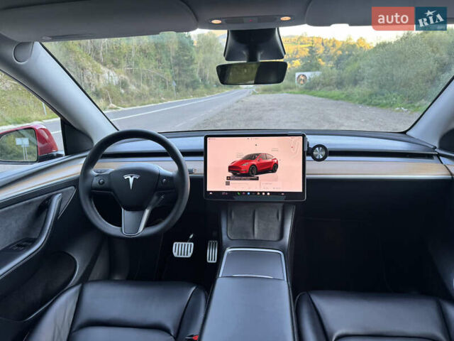 Красный Тесла Model Y, объемом двигателя 0 л и пробегом 40 тыс. км за 29999 $, фото 40 на Automoto.ua