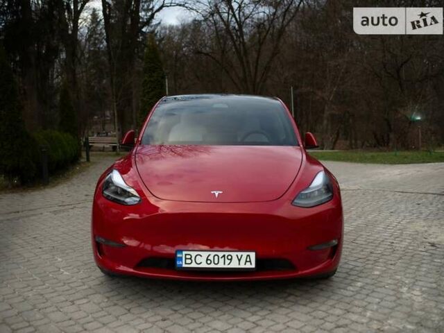 Червоний Тесла Model Y, об'ємом двигуна 0 л та пробігом 9 тис. км за 42900 $, фото 1 на Automoto.ua