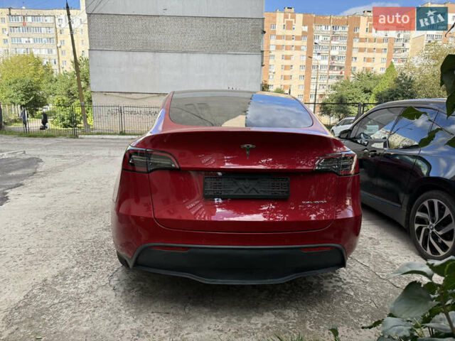 Красный Тесла Model Y, объемом двигателя 0 л и пробегом 25 тыс. км за 24900 $, фото 4 на Automoto.ua