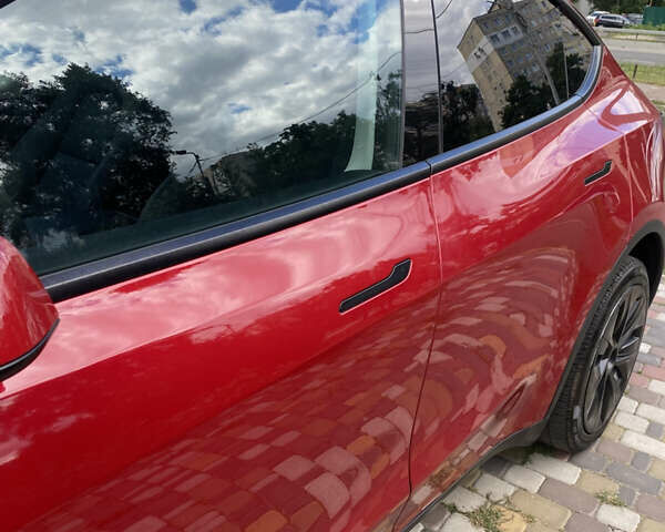Тесла Model Y 2023 в Киеве на Automoto.ua Красный Тесла Model Y, объемом двигателя 0 л и пробегом 27 тыс. км за 28800 $, фото 43 на Automoto.ua