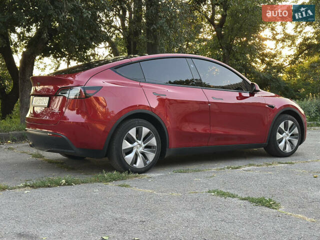 Красный Тесла Model Y, объемом двигателя 0 л и пробегом 39 тыс. км за 27700 $, фото 4 на Automoto.ua