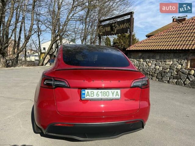Красный Тесла Model Y, объемом двигателя 0 л и пробегом 31 тыс. км за 30888 $, фото 8 на Automoto.ua