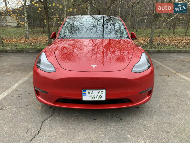 Червоний Тесла Model Y, об'ємом двигуна 0 л та пробігом 21 тис. км за 26900 $, фото 7 на Automoto.ua