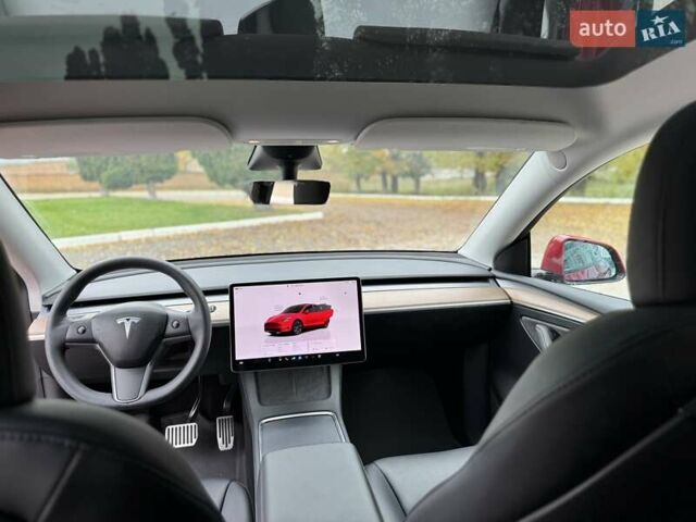 Красный Тесла Model Y, объемом двигателя 0 л и пробегом 84 тыс. км за 25800 $, фото 23 на Automoto.ua