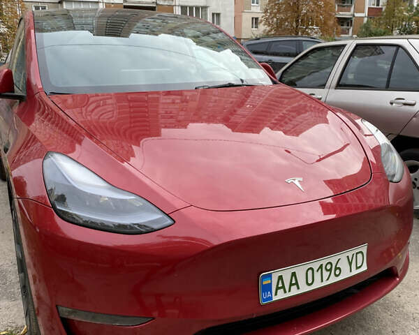 Тесла Model Y 2023 в Киеве на Automoto.ua Красный Тесла Model Y, объемом двигателя 0 л и пробегом 27 тыс. км за 28800 $, фото 23 на Automoto.ua