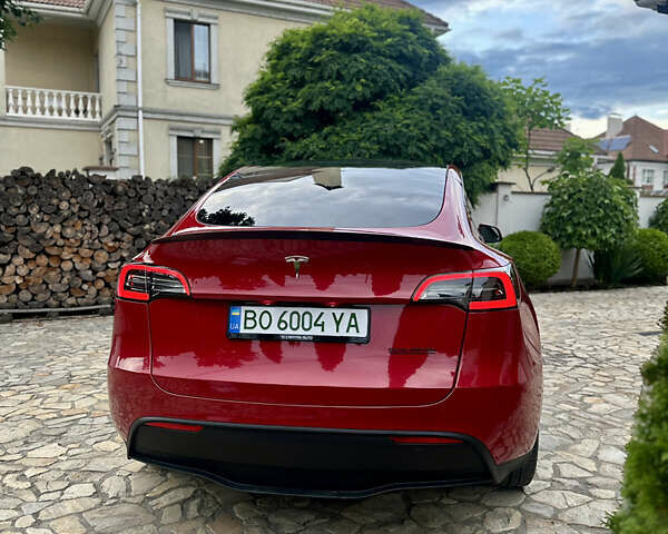 Красный Тесла Model Y, объемом двигателя 0 л и пробегом 33 тыс. км за 30700 $, фото 7 на Automoto.ua