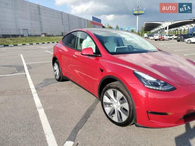 Красный Тесла Model Y, объемом двигателя 0 л и пробегом 30 тыс. км за 27300 $, фото 9 на Automoto.ua