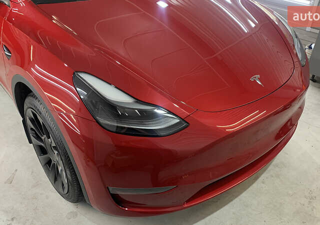 Красный Тесла Model Y, объемом двигателя 0 л и пробегом 6 тыс. км за 42000 $, фото 51 на Automoto.ua