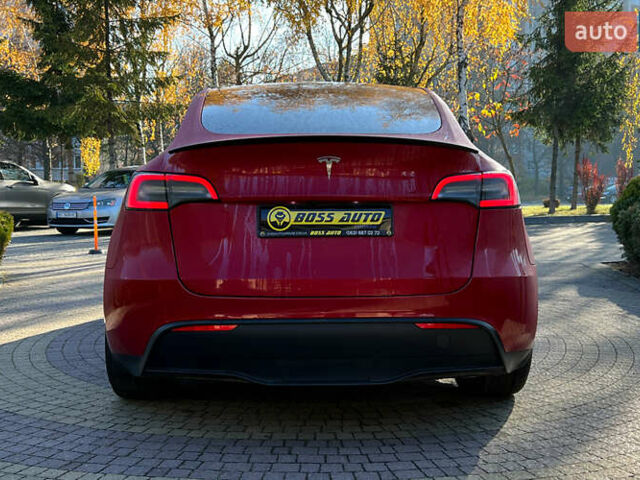 Красный Тесла Model Y, объемом двигателя 0 л и пробегом 26 тыс. км за 29800 $, фото 5 на Automoto.ua
