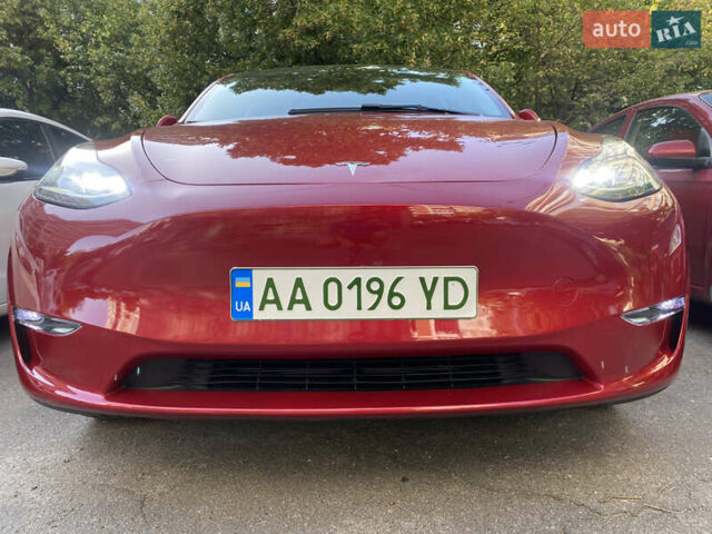 Тесла Model Y 2023 в Киеве на Automoto.ua Красный Тесла Model Y, объемом двигателя 0 л и пробегом 27 тыс. км за 28800 $, фото 66 на Automoto.ua