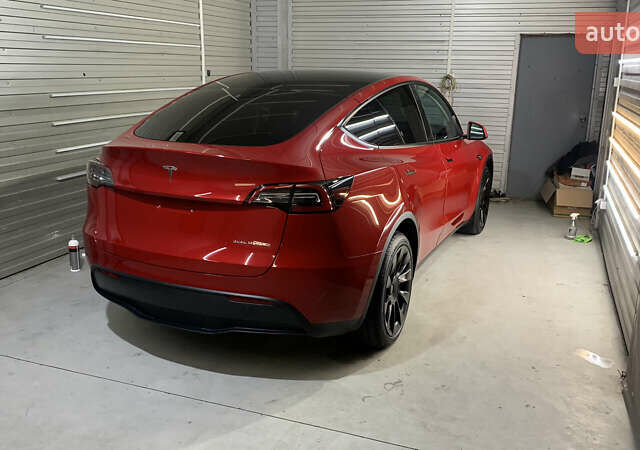 Красный Тесла Model Y, объемом двигателя 0 л и пробегом 6 тыс. км за 42000 $, фото 31 на Automoto.ua