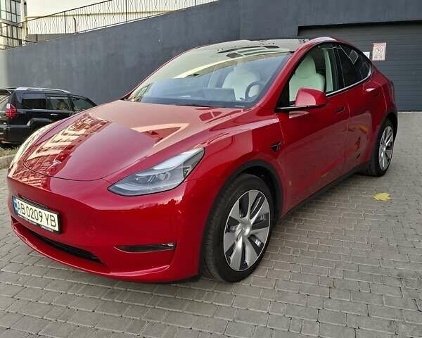 Тесла Model Y 2023 в Виннице на Automoto.ua Красный Тесла Model Y, объемом двигателя 0 л и пробегом 27 тыс. км за 31500 $, фото 18 на Automoto.ua