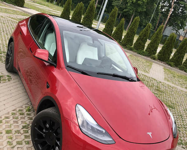 Червоний Тесла Model Y, об'ємом двигуна 0 л та пробігом 6 тис. км за 33300 $, фото 45 на Automoto.ua