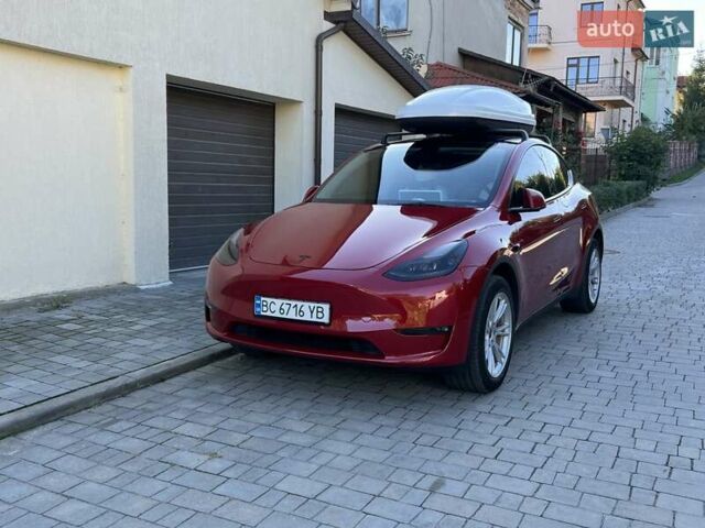 Красный Тесла Model Y, объемом двигателя 0 л и пробегом 46 тыс. км за 28888 $, фото 34 на Automoto.ua