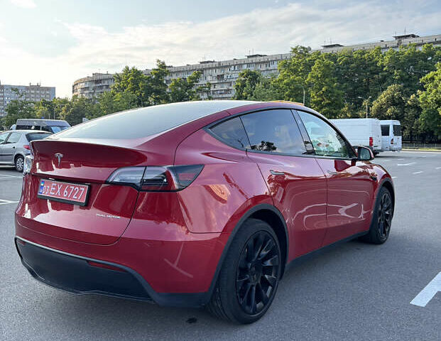 Червоний Тесла Model Y, об'ємом двигуна 0 л та пробігом 50 тис. км за 25300 $, фото 3 на Automoto.ua