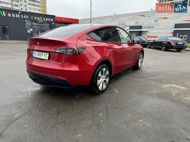 Красный Тесла Model Y, объемом двигателя 0 л и пробегом 46 тыс. км за 26300 $, фото 4 на Automoto.ua