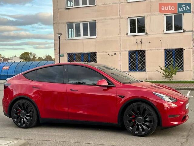 Красный Тесла Model Y, объемом двигателя 0 л и пробегом 10 тыс. км за 29500 $, фото 8 на Automoto.ua