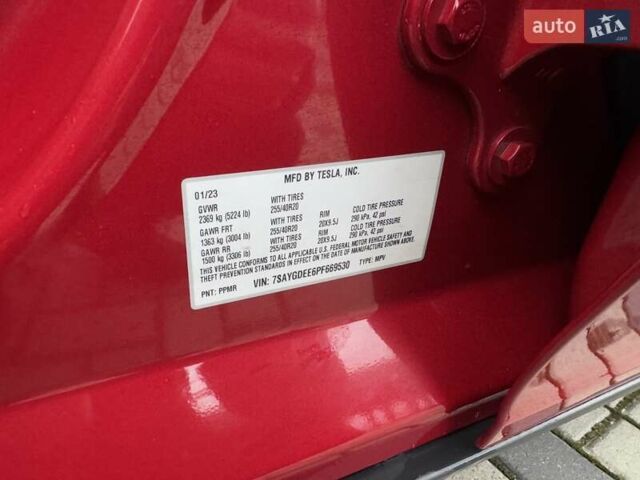 Червоний Тесла Model Y, об'ємом двигуна 0 л та пробігом 10 тис. км за 26500 $, фото 19 на Automoto.ua