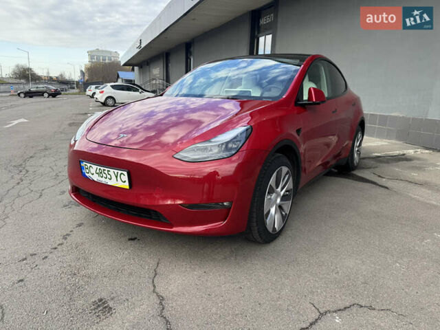 Красный Тесла Model Y, объемом двигателя 0 л и пробегом 35 тыс. км за 29200 $, фото 2 на Automoto.ua