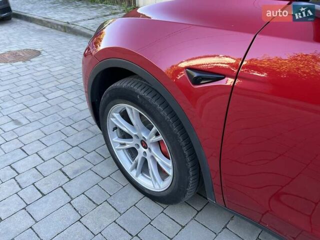 Красный Тесла Model Y, объемом двигателя 0 л и пробегом 46 тыс. км за 28888 $, фото 25 на Automoto.ua