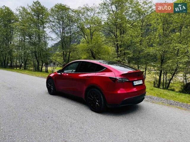 Красный Тесла Model Y, объемом двигателя 0 л и пробегом 53 тыс. км за 24800 $, фото 9 на Automoto.ua