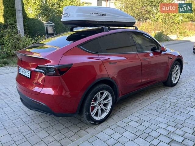 Красный Тесла Model Y, объемом двигателя 0 л и пробегом 46 тыс. км за 28888 $, фото 26 на Automoto.ua