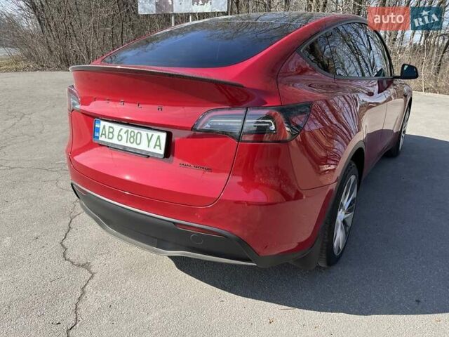Красный Тесла Model Y, объемом двигателя 0 л и пробегом 31 тыс. км за 30888 $, фото 9 на Automoto.ua